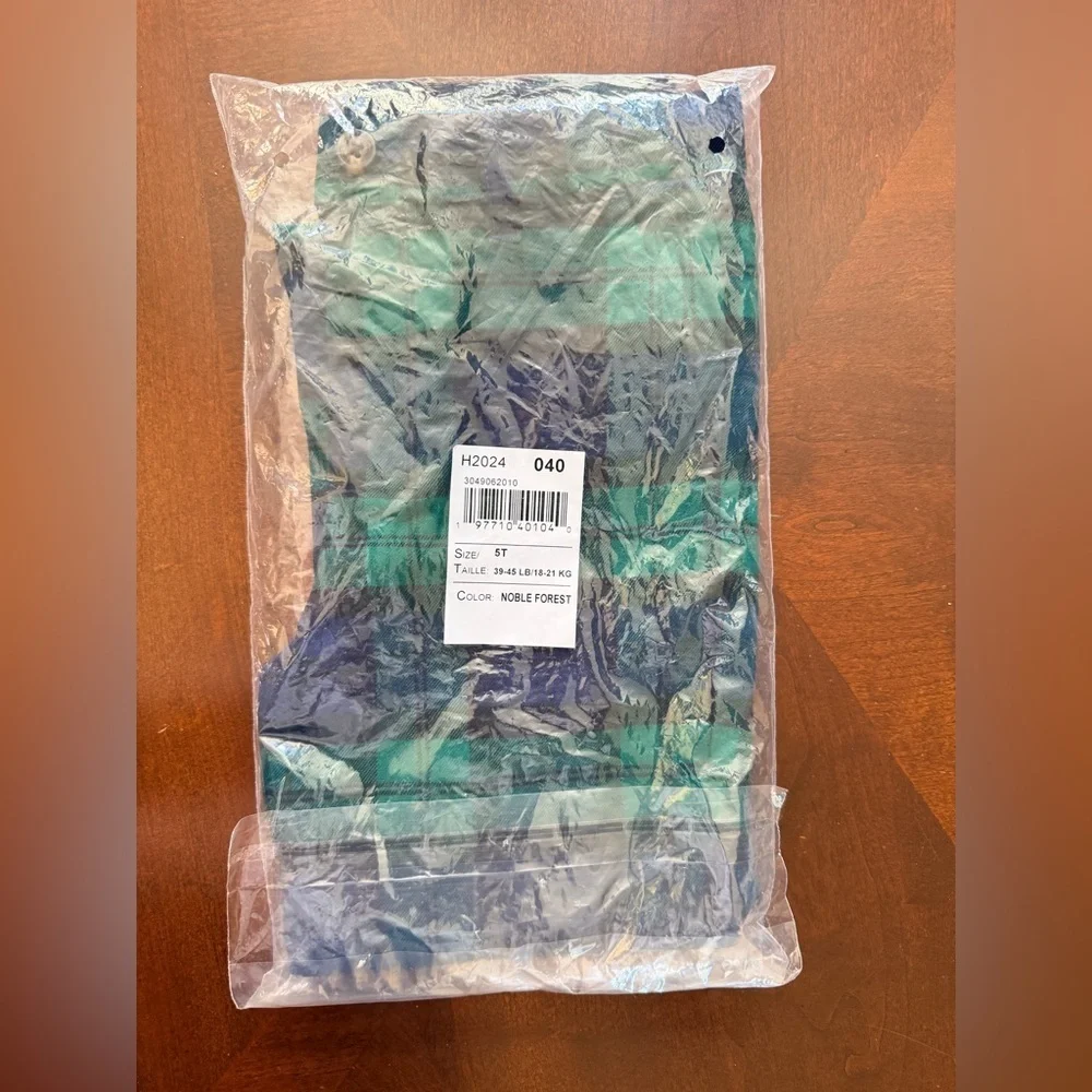 NIB! Gymboree Navy and Green Plaid Noble Forest Pants Trousers